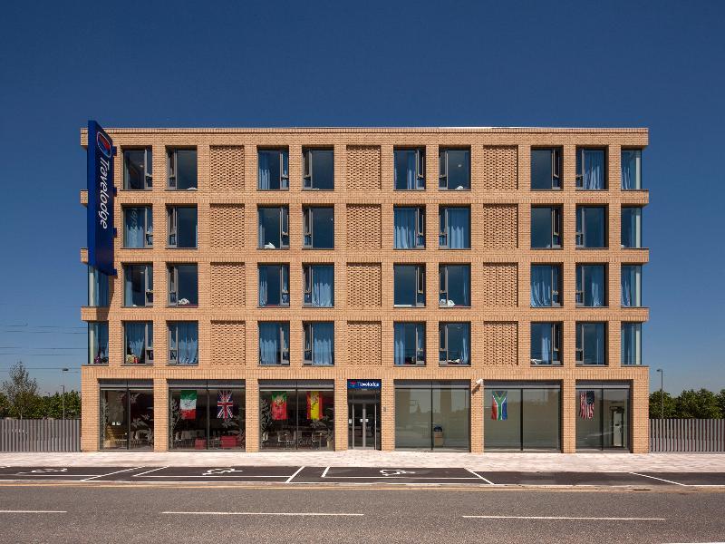 Travelodge Excel Londen Buitenkant foto